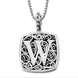 Lori Bonn initial necklaces - F, T, H, R, I, O, X, U, Q, Y, Z